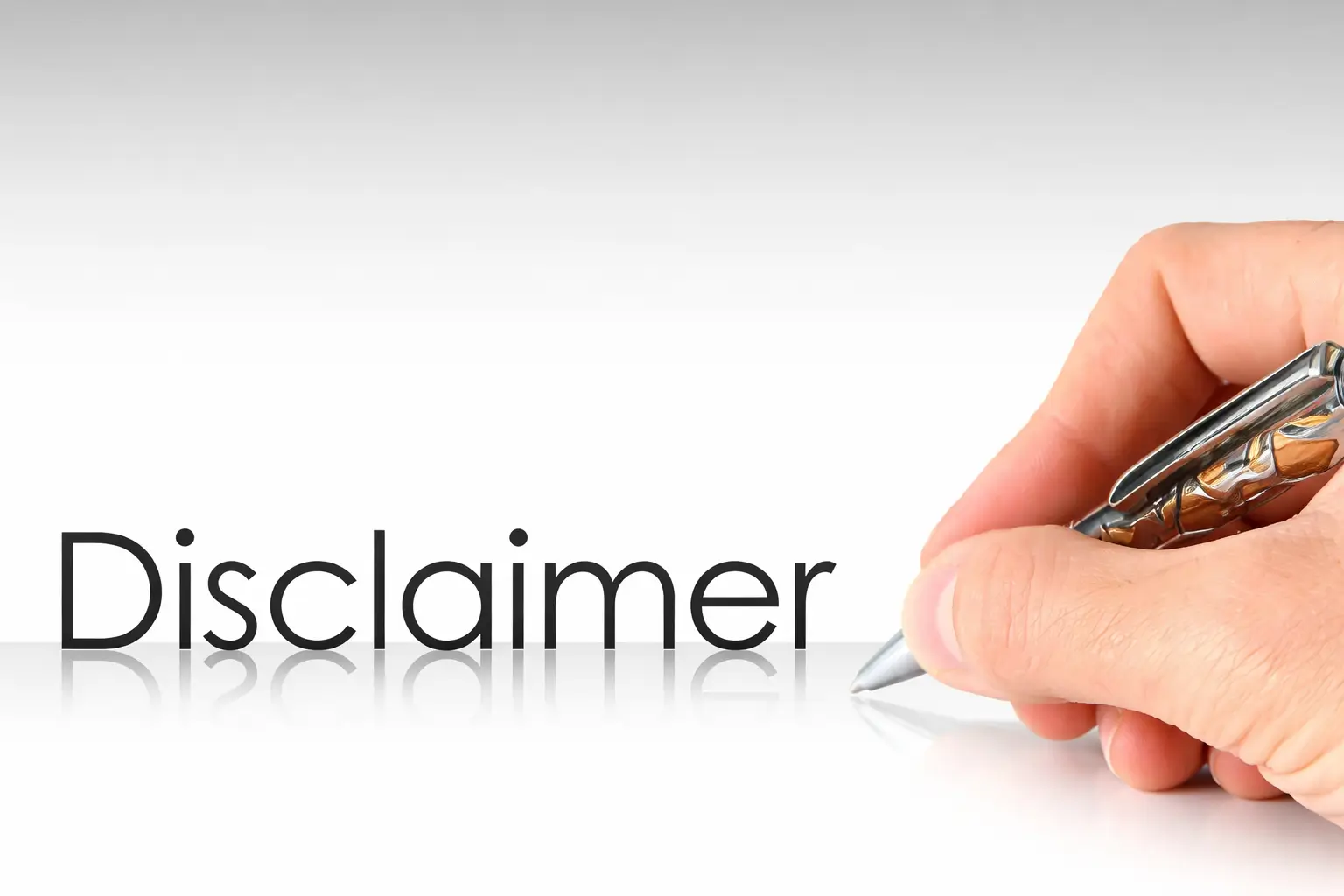 Disclaimer